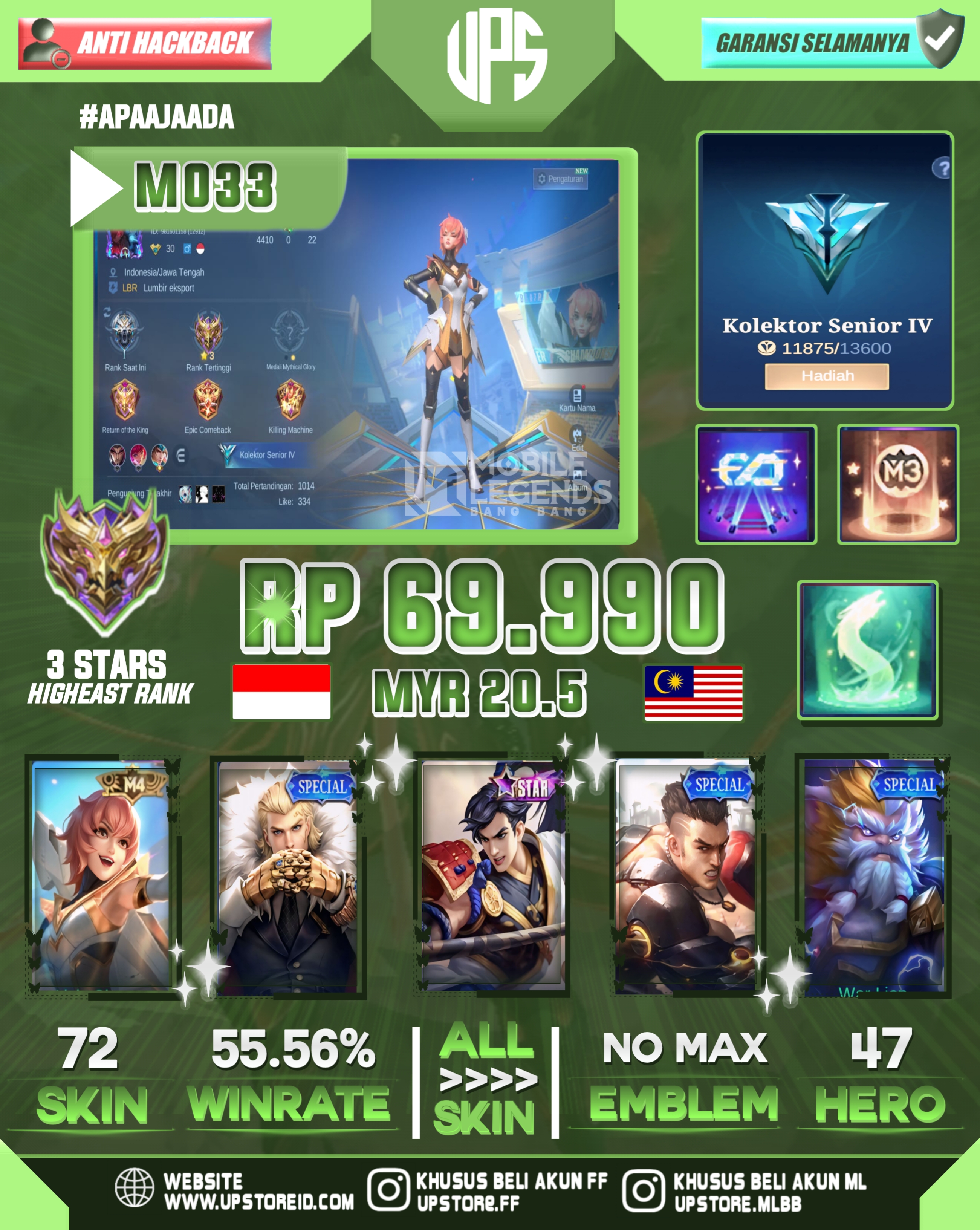AKUN MOBILE LEGENDS